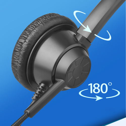 Micrófono Con Auriculares Con Cable De 3,5 Mm Para Computado