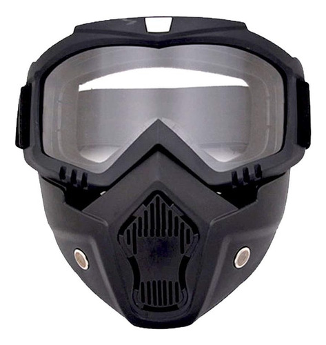 1 Casco Semifacial Estandilla Motocicleta Novedosa Estilo +