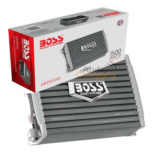 Amplificador Boss Armor AR1500M 1500W Negro