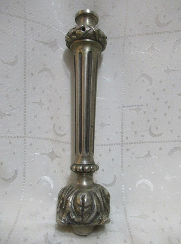 Repuesto Lámpara Velador Vástago Bronce Plateado 18.50cm
