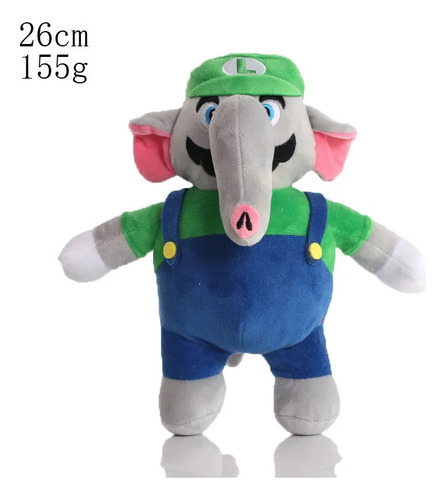Mz Mz Peluche Periférico Super Mario Lumalee Elephant