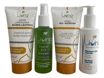 Comprar Kit De Cremas Faciales Hidratantes Living Para Piel Madura 