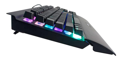Teclado Gamer Semi Mecanico Noga Hybrid Retroiluminado