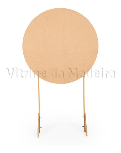 Kit Trio Mesa Cilindro P M G + Painel Redondo 150cm Promoção