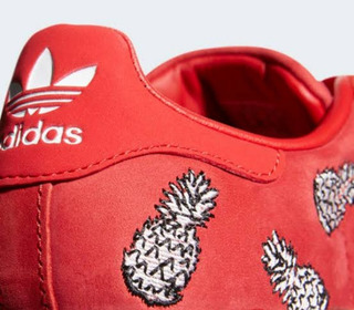 tenis adidas superstar rojos