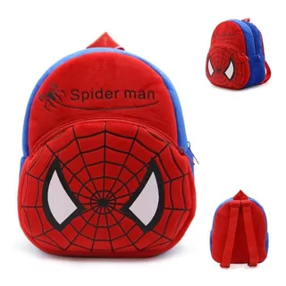 Mochilas Para Niños De Spiderman - Rojo