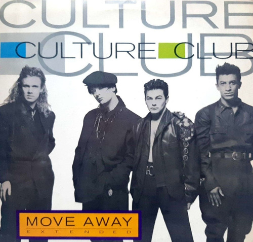 Vinilo Disco Culture Club Move Away Extended Maxi Todelec 