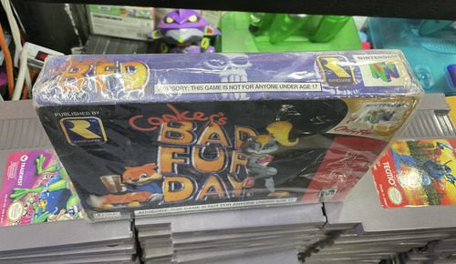 Conker's Bad Fur Day Nintendo 64 Físico En Caja Original (Reacondicionado)