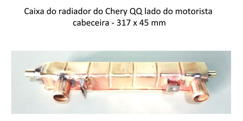 Caixa Do Radiador Do Chery Qq Em Metal 