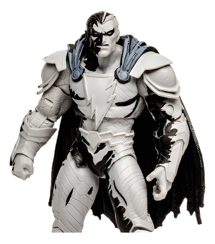 Dc Page Punchers Black Adam Comic Blanco Y Negro Mcfarlane