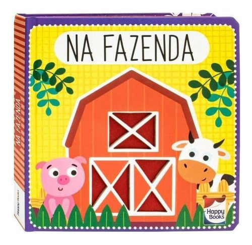 Livrinho De Feltro: Na Fazenda, De Mammoth World. Editora Happy Books, Capa Mole Em Português