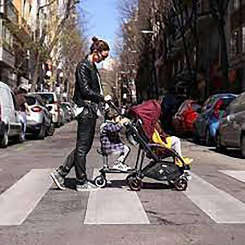 Patineta Acompañante Bugaboo Bee 3 Plegable Como Nueva Caja (Usado)