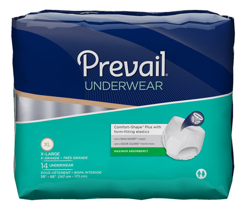 Prevail Super Plus - Ropa Interior Absorbente, Pvs-514, Xl,