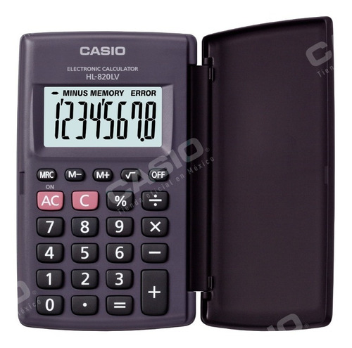 Imagen 1 de 3 de Paquete De 10 Calculadoras Portátil Casio Hl-820lv 
