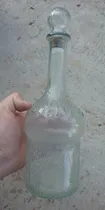 Comprar Antigua Botella Con Relieves Vacia De 750cc Muy Bonita !!!