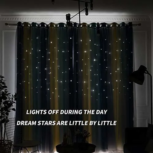 Edions Star Cortinas Cortinas Para Niños Para Niñas Dormit