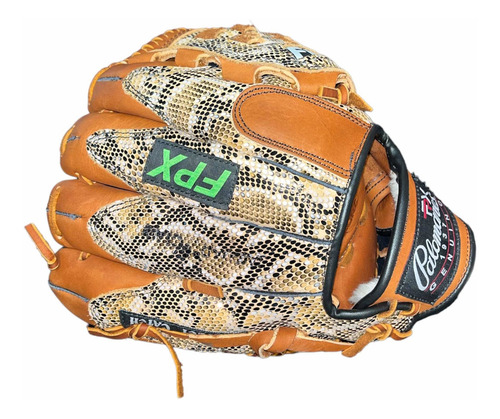 Imagen 4 de 5 de Manopla Guante Béisbol 12.5 G125 Snake Cafe Palomares Fpx