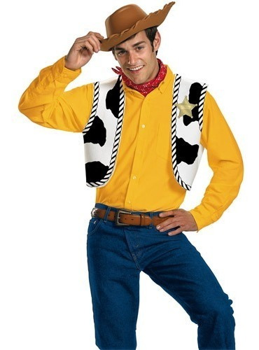 Kit Para Disfraz Woody, Talla Única Para Adulto Halloween