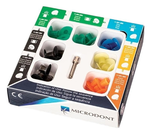 Kit De Pulido Y Acabado (polidont) Dental - Microdont