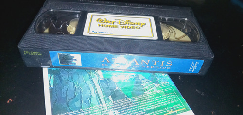 Atlantis El Imperio Perdido!!vhs Disney!! (Usado)