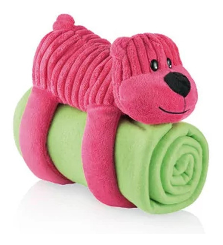 Imagem 1 de 2 de Cobertor Para Bebê Com Pelúcia Bb147 Multikids Baby