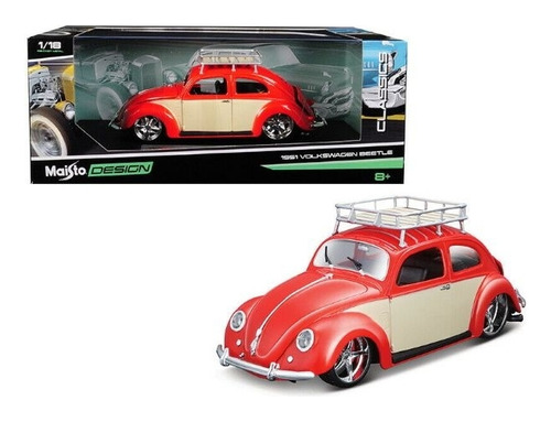 Maisto 32614 1:18 Design 1951 Vw Beetle