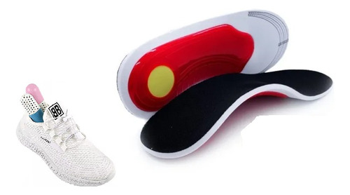 Pack 6 Plantillas Pie Ortopedicas Ajustables Unisex + Regalo
