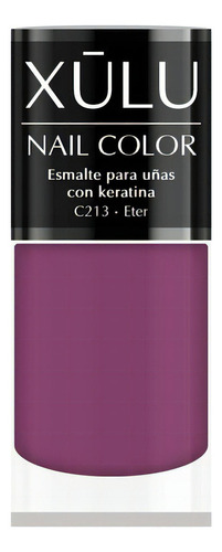 Esmalte Para Uñas Con Keratina Efecto Fortalecedor Xúlu Z800 Color 213 - ÉTER