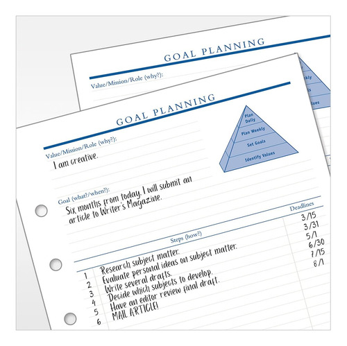 Classic Goal Planning Form