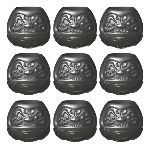 25 Tetines Medianos Daruma Varios Colores Tattoo Tatuaje