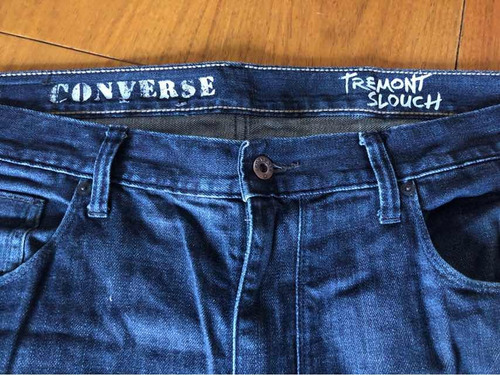 Jean Converse Importado Eeuu Talle 38 Tiro Alto