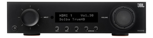 Receiver Jbl Ma510 5.2ch/100w/8k/bt/wifi/airplay/127/220v