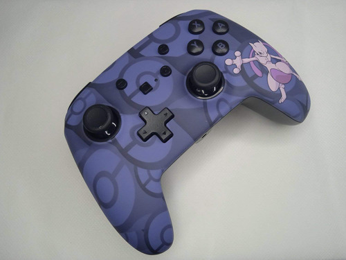 Controle Con Fio Pokemon Mewtwo - Nintendo Switch PowerA 1511444-01