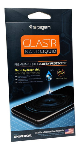 Película Spigen Glas.tr Nano Liquid iPhone S9 Note LG S8 J8