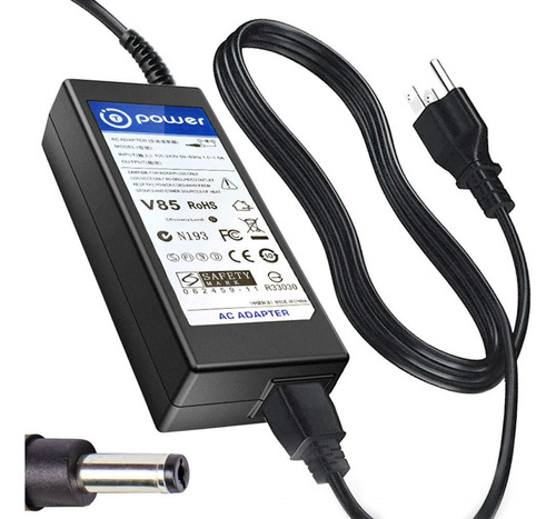 T Power Cargador Adaptador De Ca Cc De 12 V Para Lacie 2big.