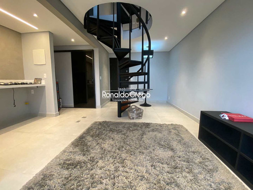 Imagem 4 de 15 de Cobertura Com 1 Dorm, Jardim Santa Lídia - R$ 1.2 Mi - V7233