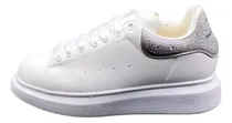Comprar Tenis Mcqueen Gris Cristales Oversize Unisex