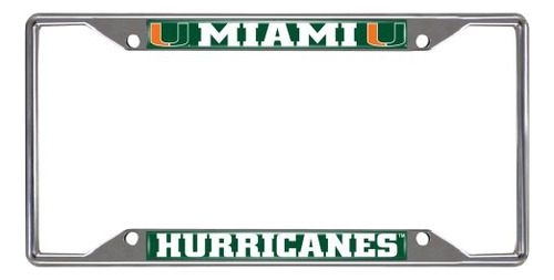 Fanmats 14913 Ncaa University Of Miami Hurricanes Marco De M