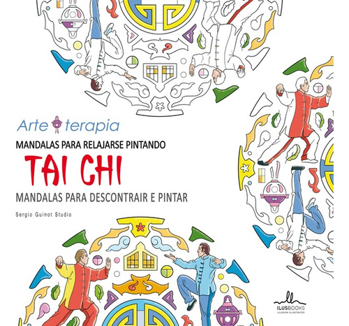 Mandalas Tai Chi Para Relajarse Pintando - -aaa