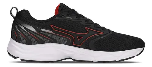 Tênis Mizuno Jet 7 Masculino- Preto-vermelho