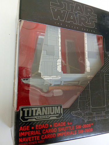Imperial Cargo Shuttle - Star Wars Titanium Series (Usado)