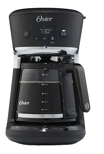 Cafetera Oster BVSTRF100 automática negra de goteo 127V