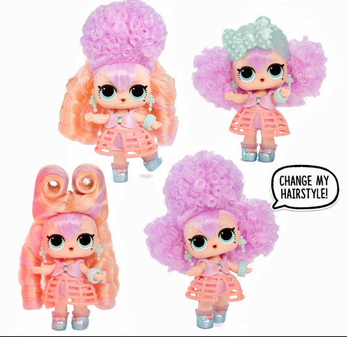 Muñeca Lol Surprise Hairvibes. Nueva Serie Pelo Extra Largo