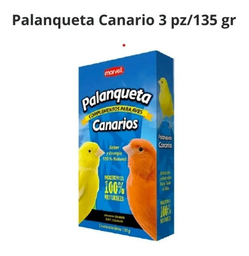 Palanqueta Para Canarios 135g Marvell
