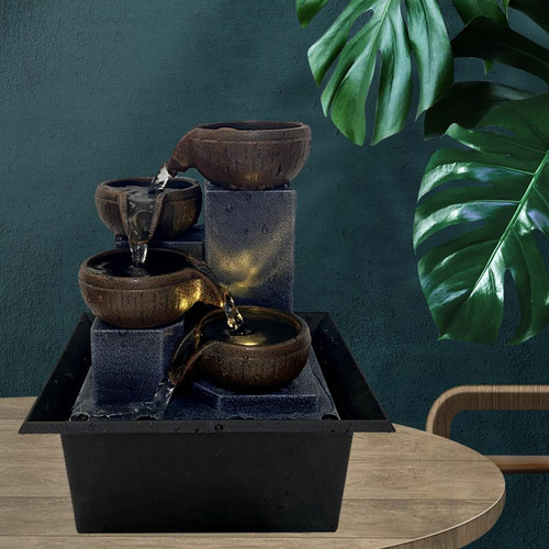 Fuente Decorativa De Sobremesa Para Interiores, Fuente De 5
