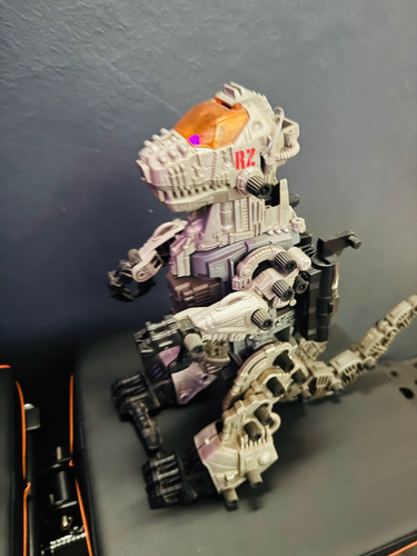 Robot Vintage 80s Tomy Zoidzilla Zoids Japonés Original Zoidzilla Gris (Usado)