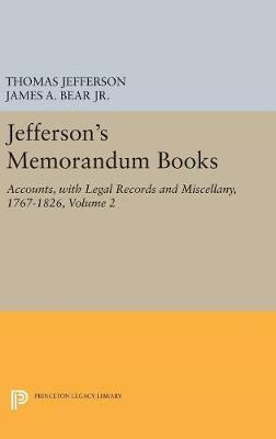 Libro Jefferson's Memorandum Books, Volume 2 - James Adam...