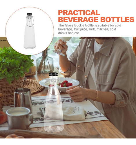 Botella De Almacenamiento De Botellas De Vidrio Water Jugs