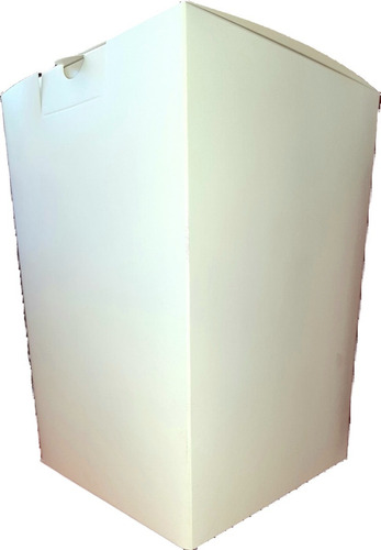 Caja Para Delivery/fast Food/panadería - Blanca X 25u