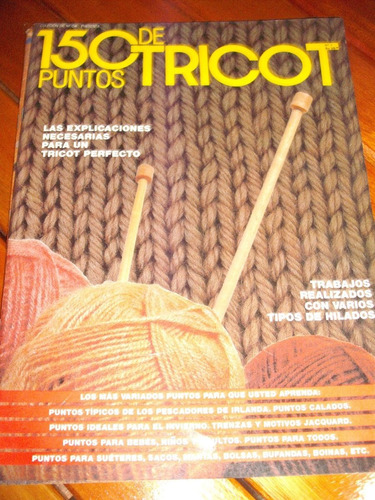 Revista 150 Puntos De Tricot Nueva Sin Uso Año '83